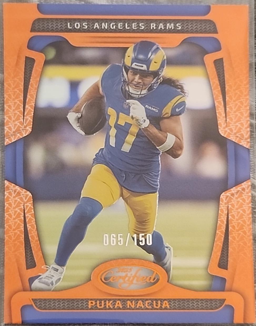 Puka Nacua [Orange Mirror] #59