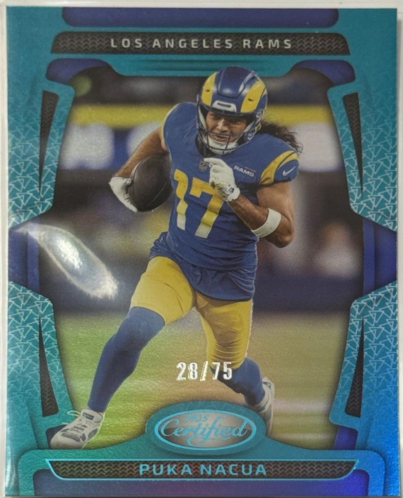 Puka Nacua [Teal Mirror] #59