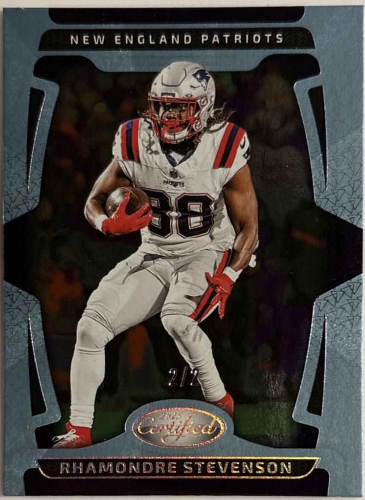 Rhamondre Stevenson [Platinum Mirror] #68