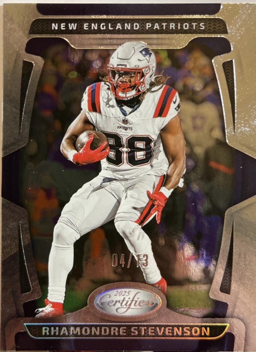 Rhamondre Stevenson [Silver Mirror] #68