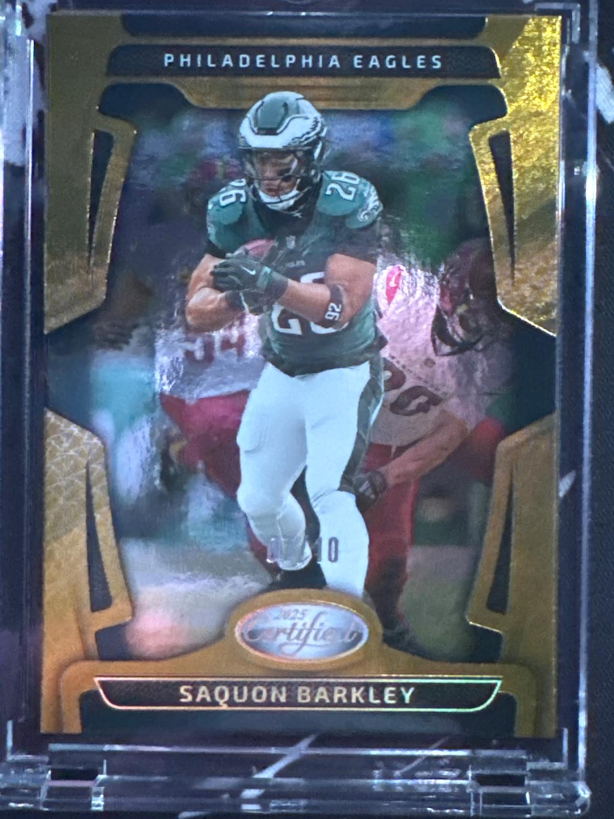 Saquon Barkley [Gold Mirror] #80