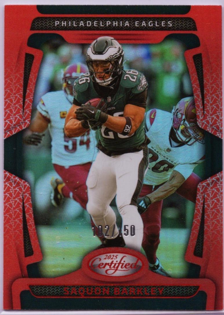 Saquon Barkley [Orange Mirror] #80
