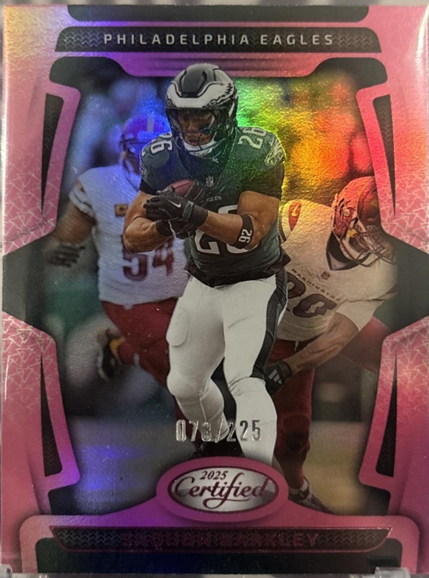 Saquon Barkley [Pink Mirror] #80