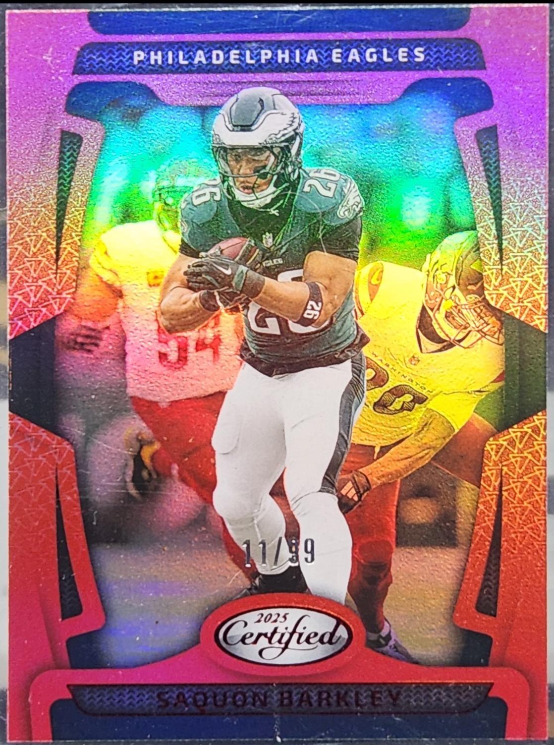 Saquon Barkley [Red Mirror] #80