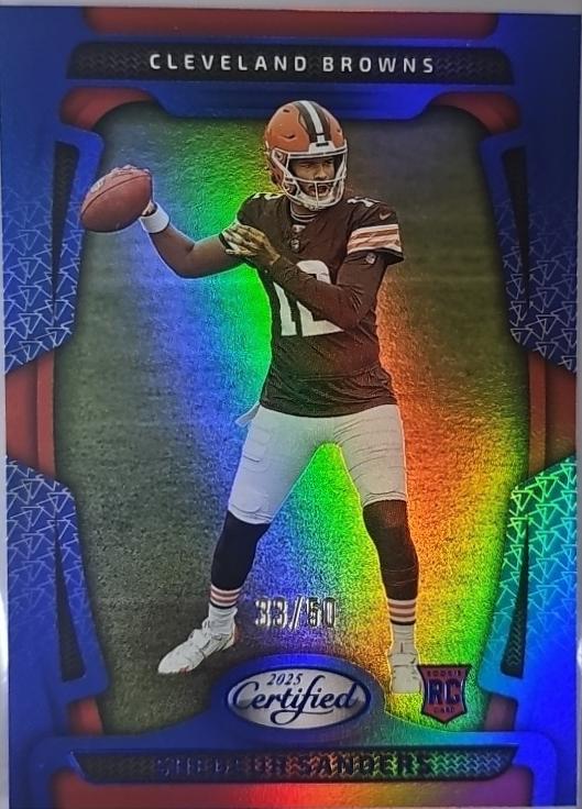 Shedeur Sanders [Blue Mirror] #101