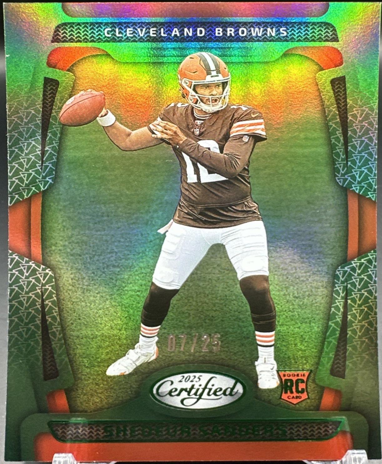 Shedeur Sanders [Green Mirror] #101