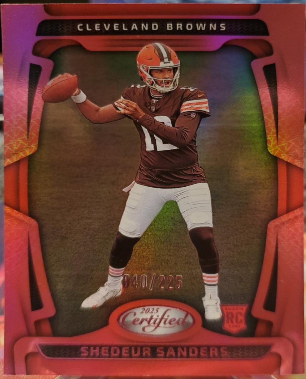 Shedeur Sanders [Pink Mirror] #101