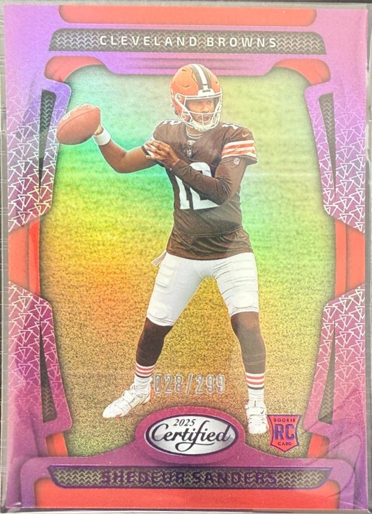 Shedeur Sanders [Purple Mirror] #101