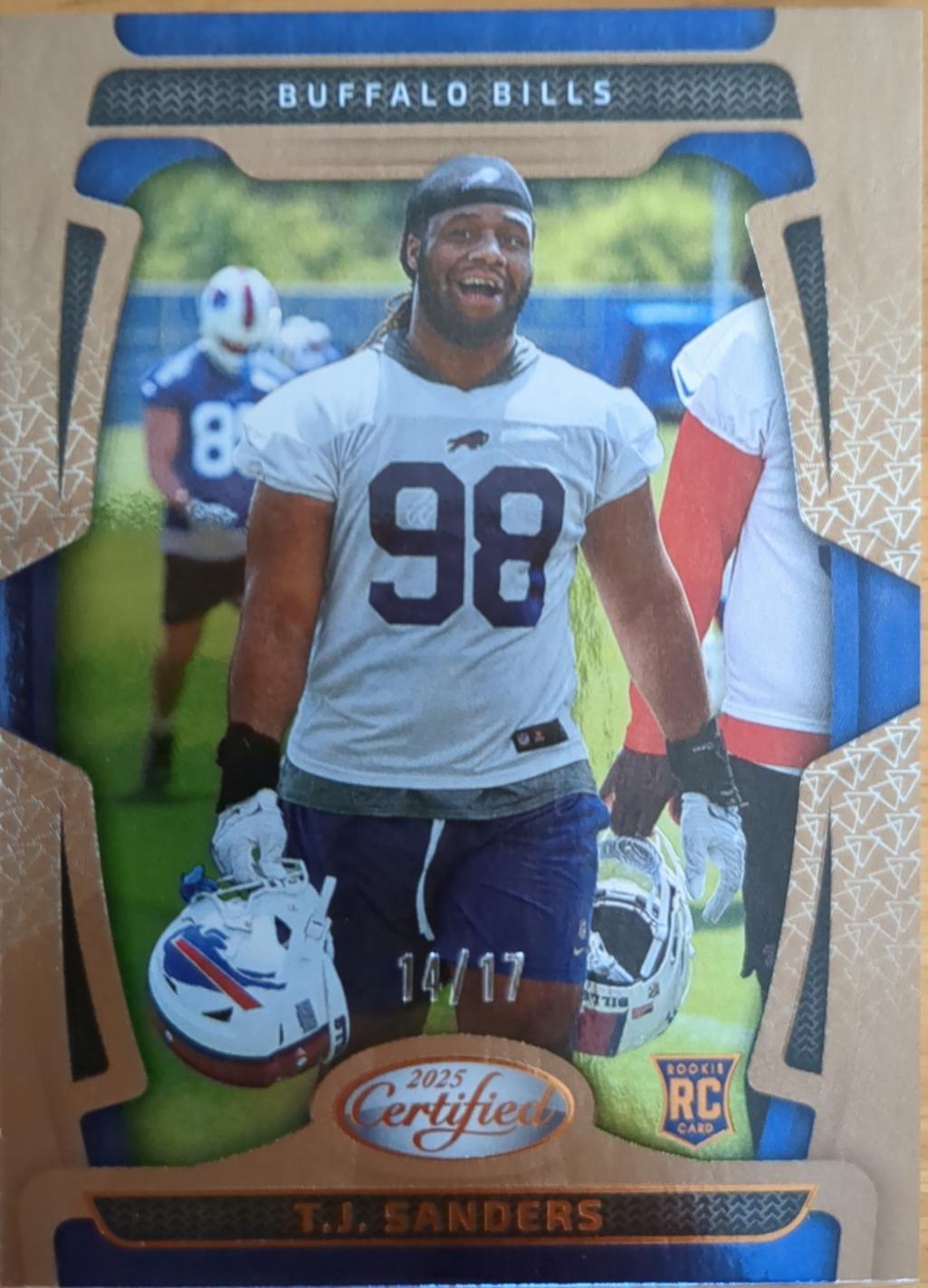 T.J. Sanders [Bronze Mirror] #195
