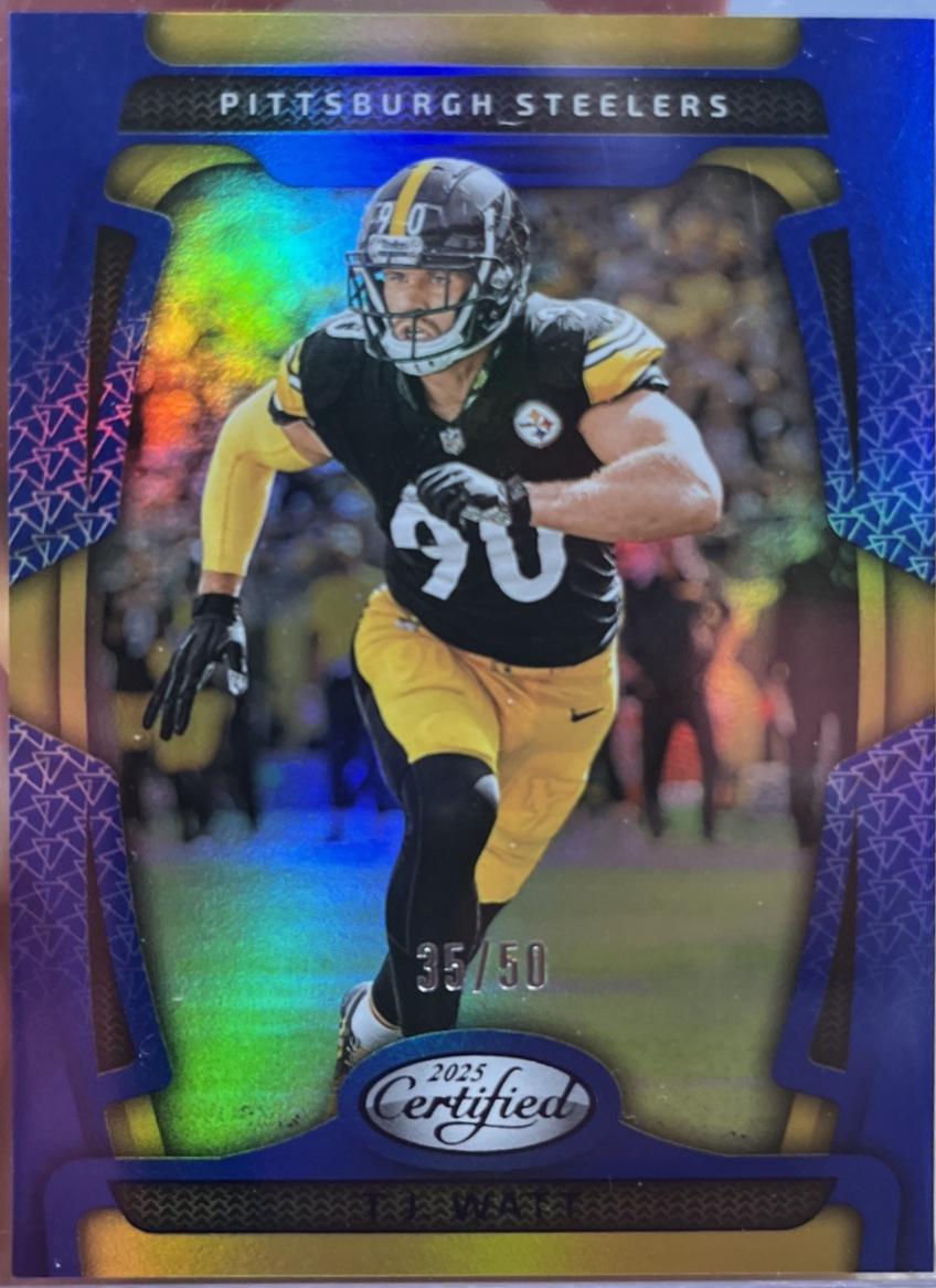 T.J. Watt [Blue Mirror] #83