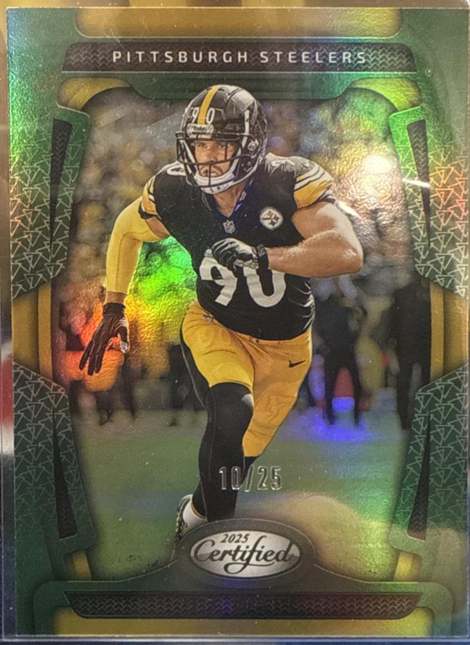 T.J. Watt [Green Mirror] #83