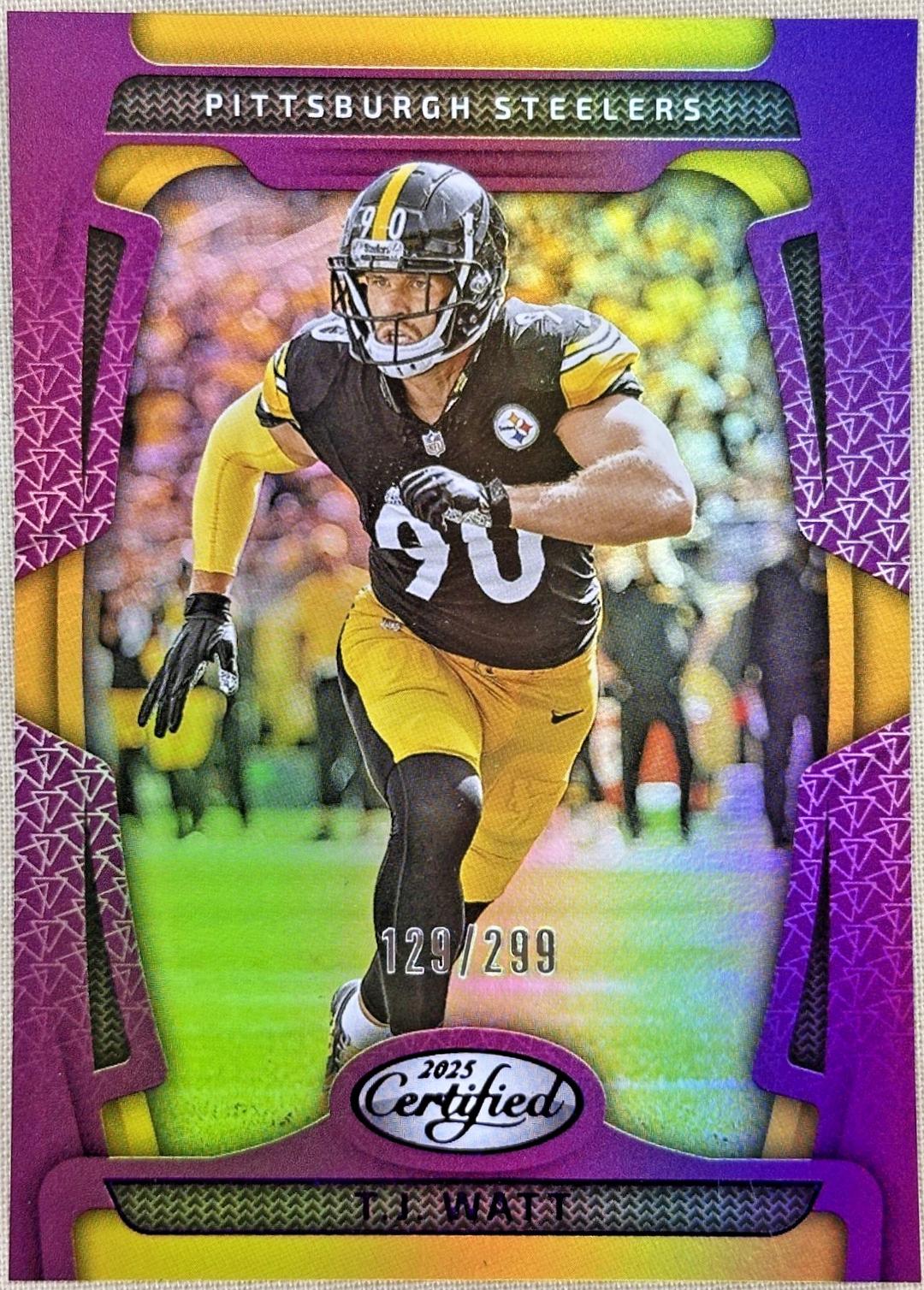 T.J. Watt [Purple Mirror] #83