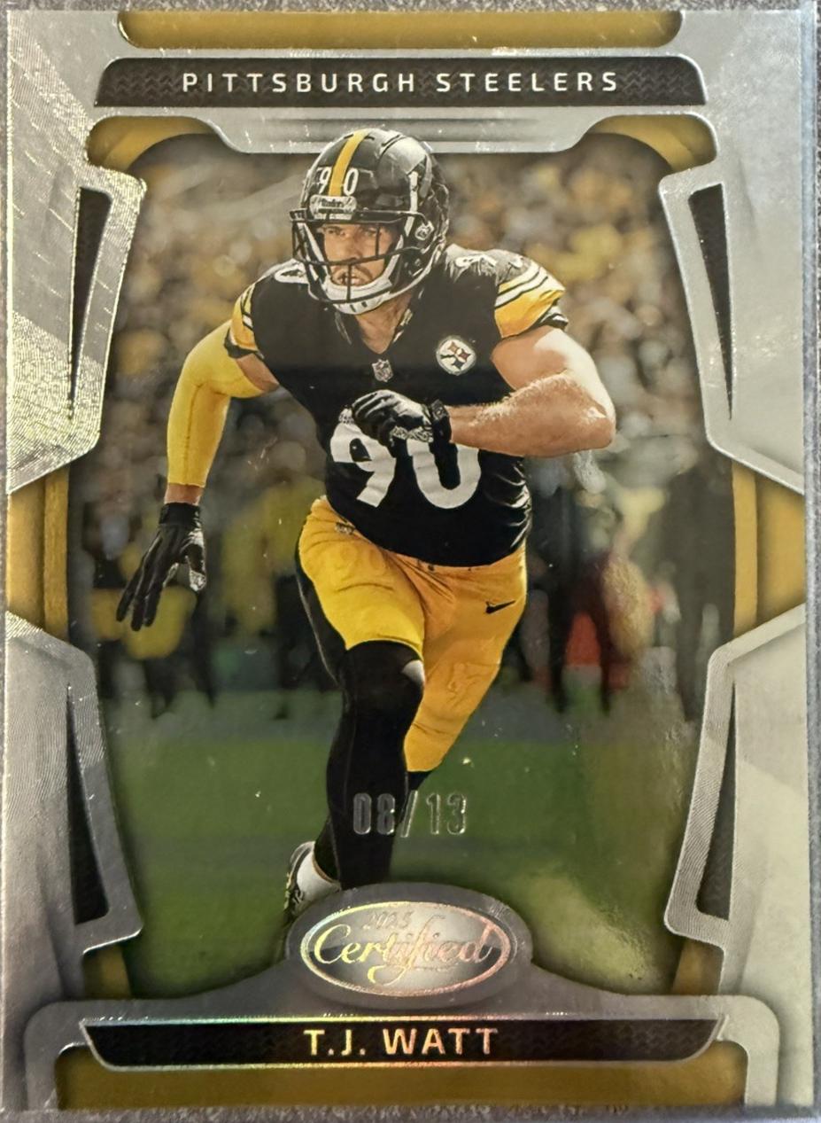 T.J. Watt [Silver Mirror] #83