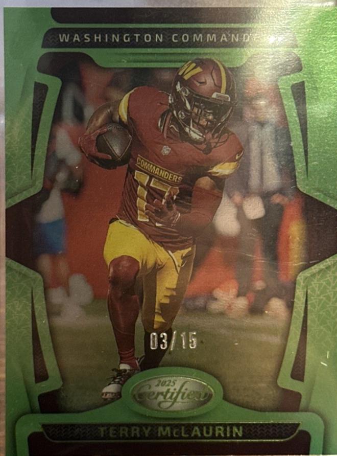 Terry McLaurin [Lime Green Mirror] #99