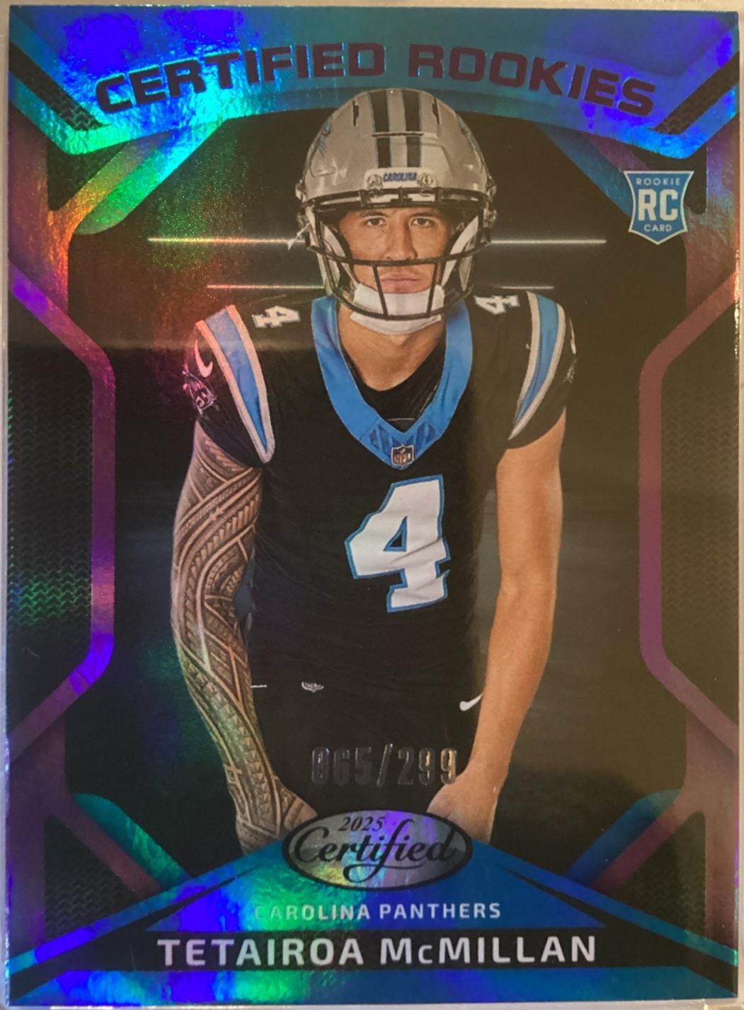 Tetairoa McMillan [Blue Mirror] #160
