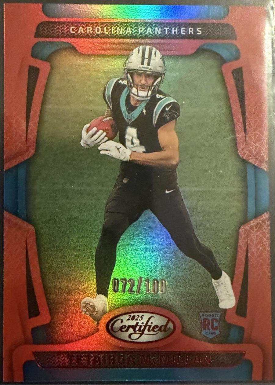 Tetairoa McMillan [Red Mirror] #160