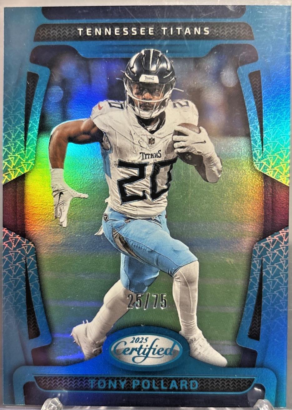 Tony Pollard [Teal Mirror] #96
