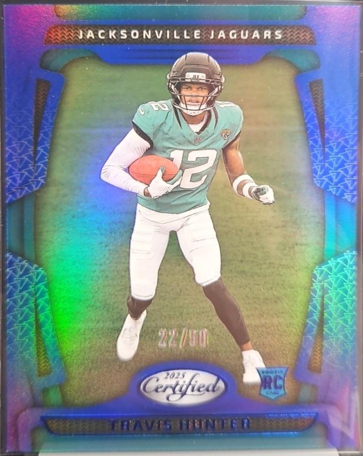 Travis Hunter [Blue Mirror] #107