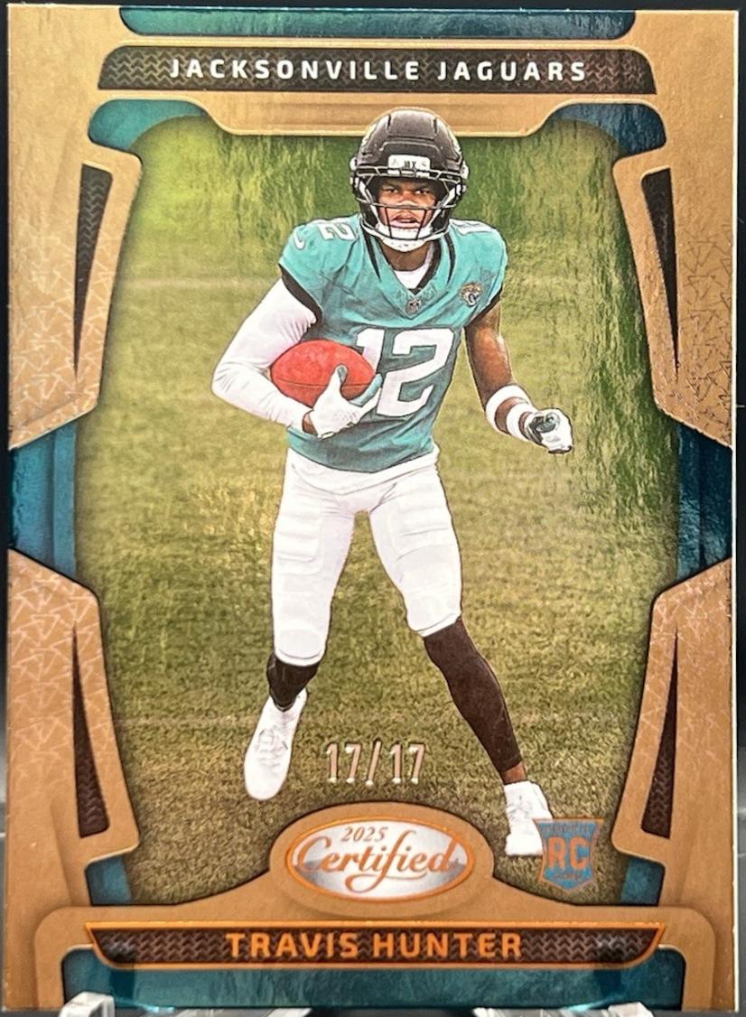 Travis Hunter [Bronze Mirror] #107