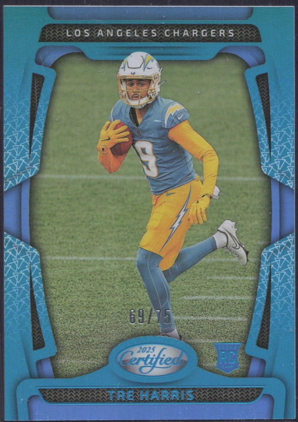 Tre Harris [Teal Mirror] #124