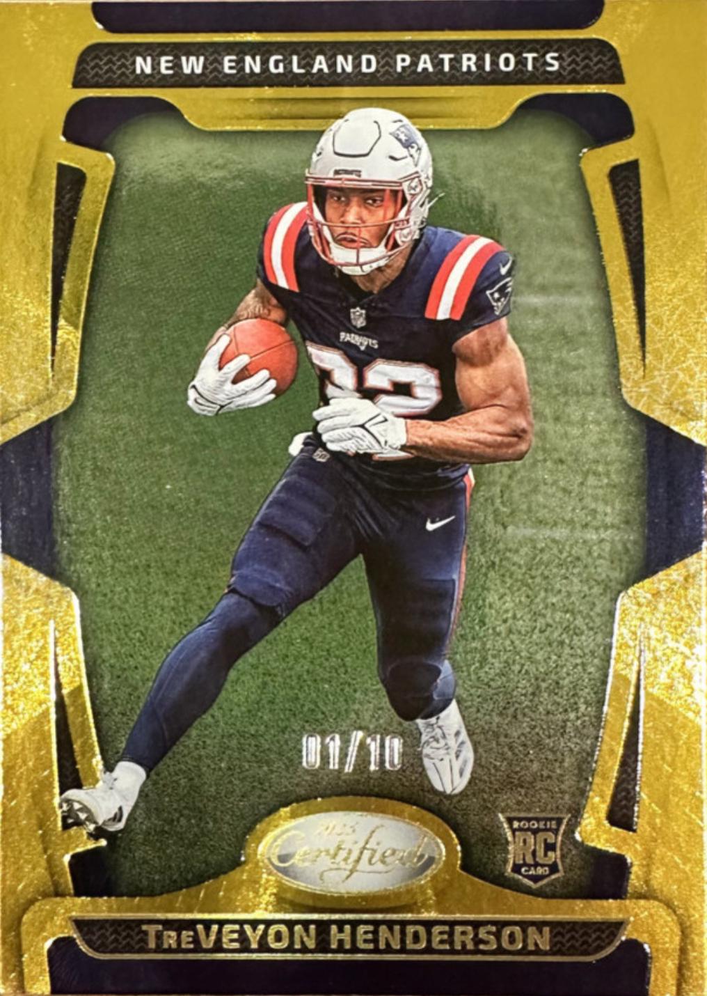 TreVeyon Henderson [Gold Mirror] #144