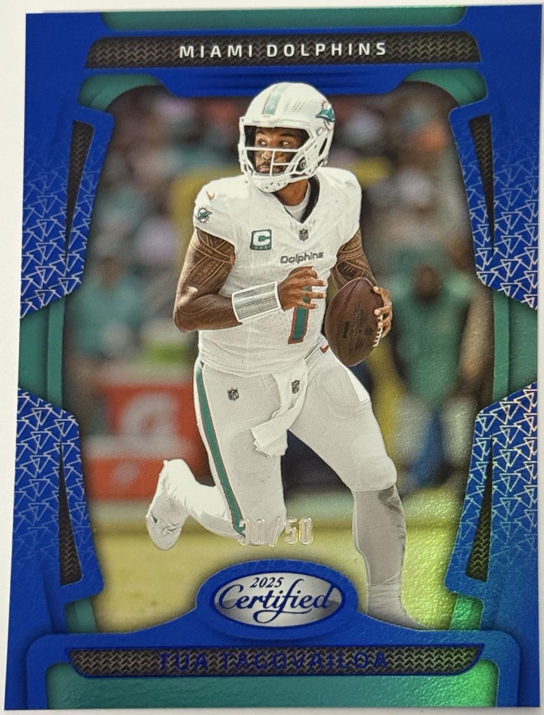 Tua Tagovailoa [Blue Mirror] #61
