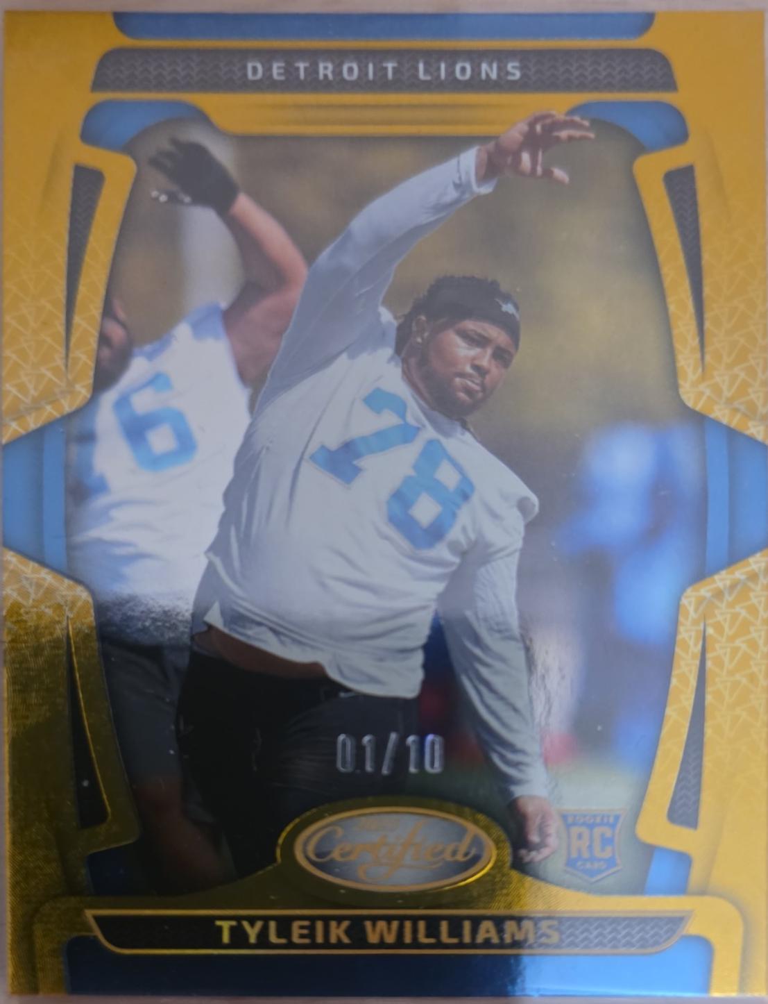 Tyleik Williams [Gold Mirror] #127