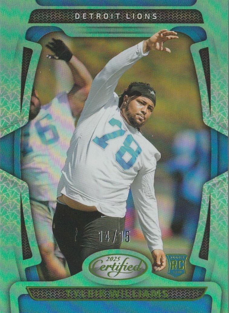 Tyleik Williams [Lime Green Mirror] #127