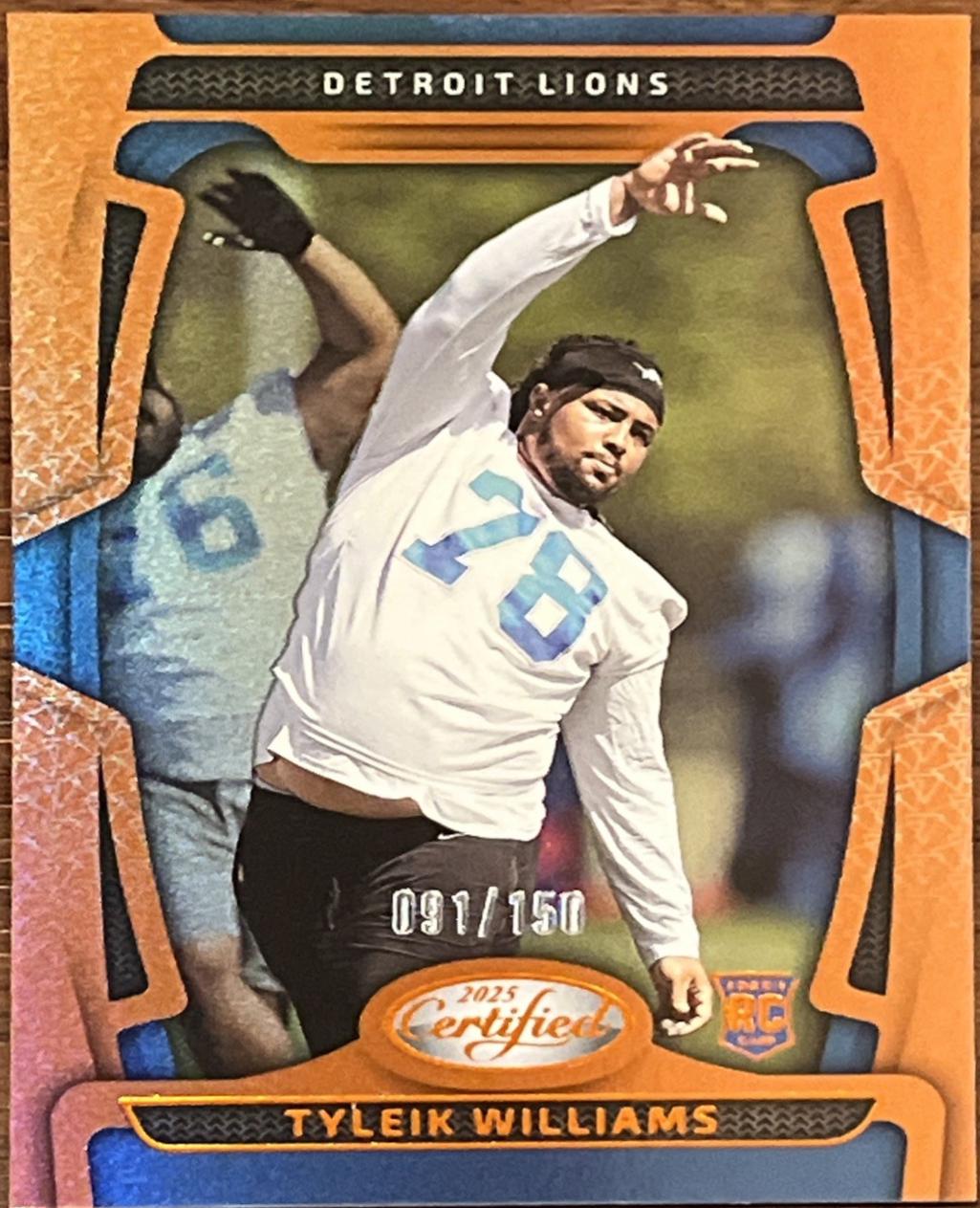 Tyleik Williams [Orange Mirror] #127