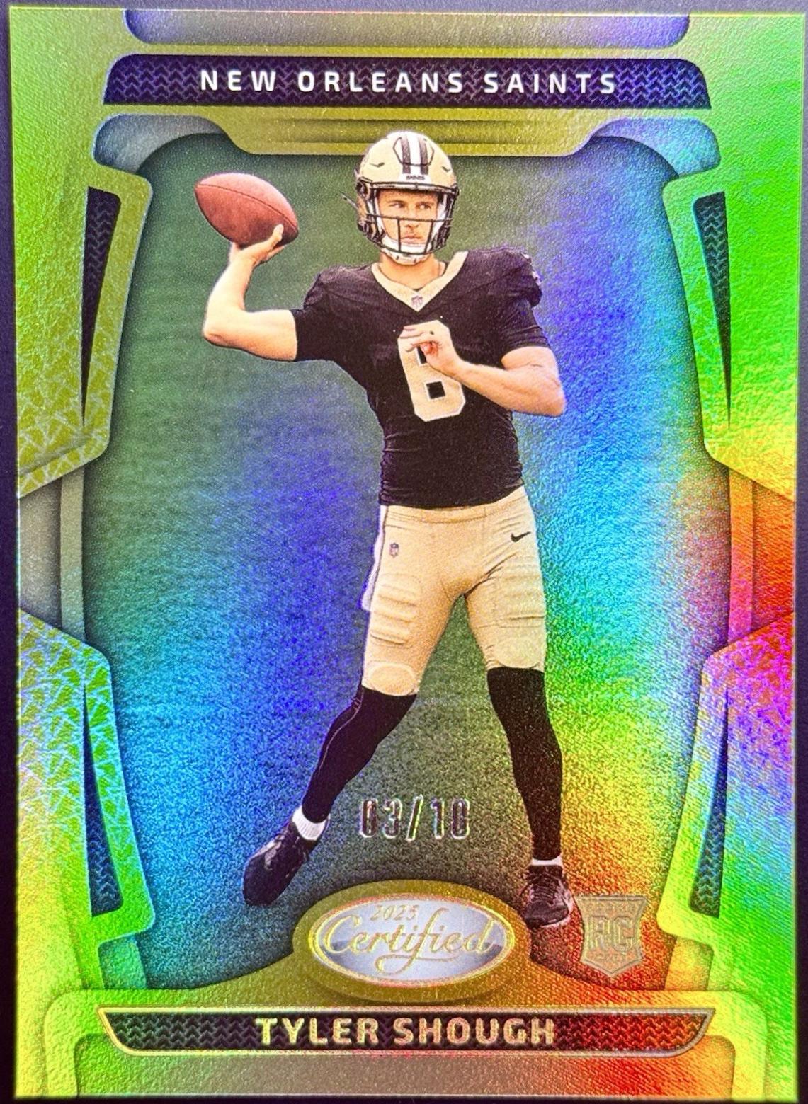 Tyler Shough [Gold Mirror] #102