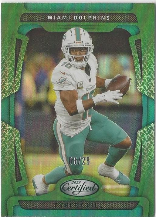 Tyreek Hill [Green Mirror] #62