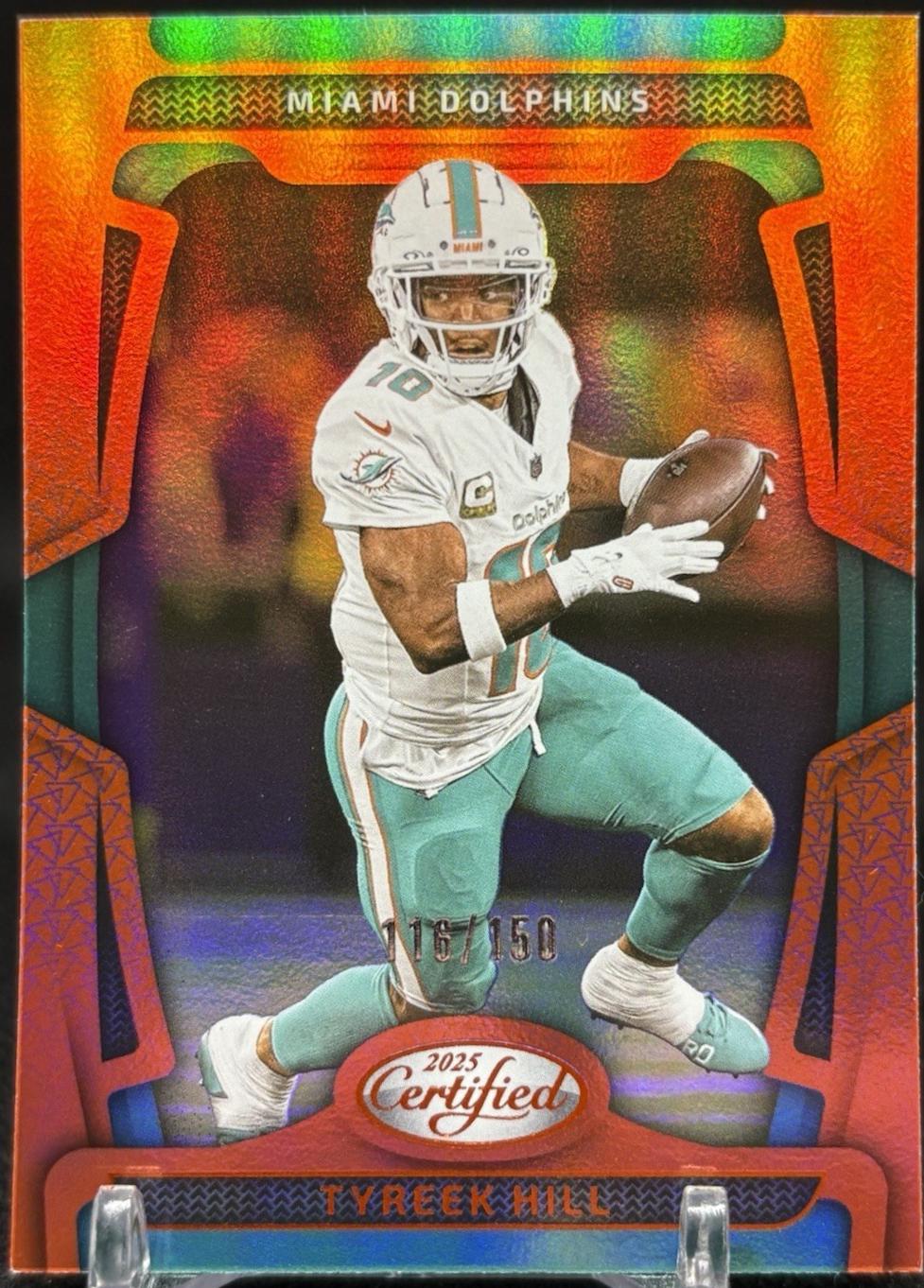 Tyreek Hill [Orange Mirror] #62