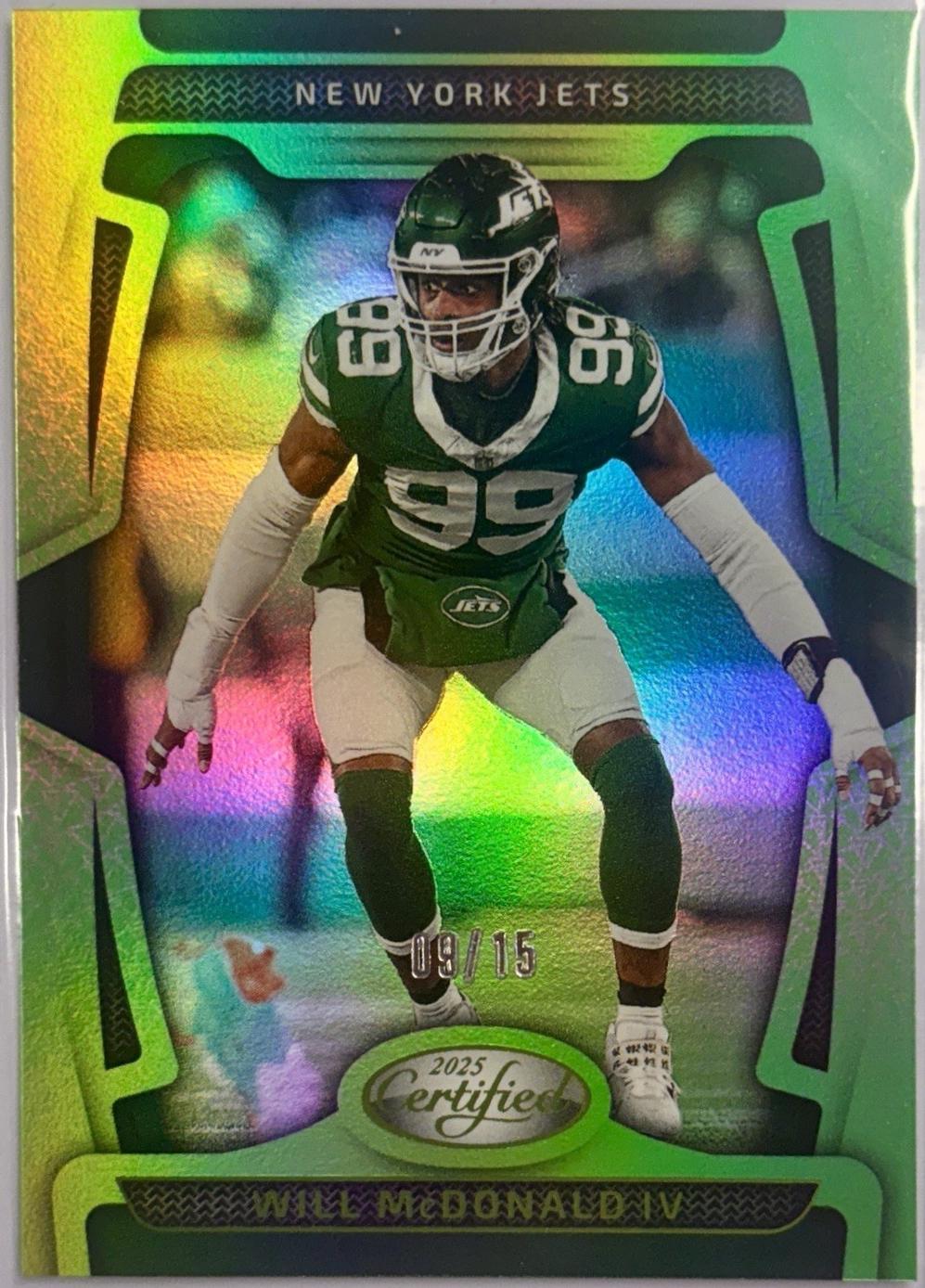 Will McDonald IV [Lime Green Mirror] #78