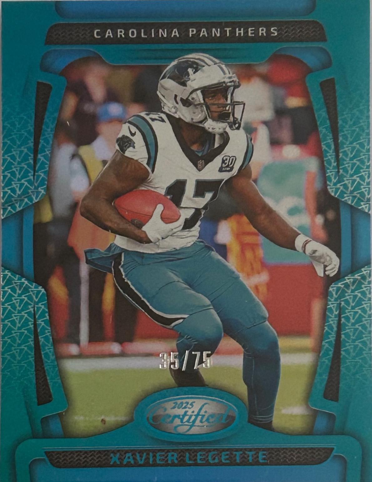 Xavier Legette [Teal Mirror] #15