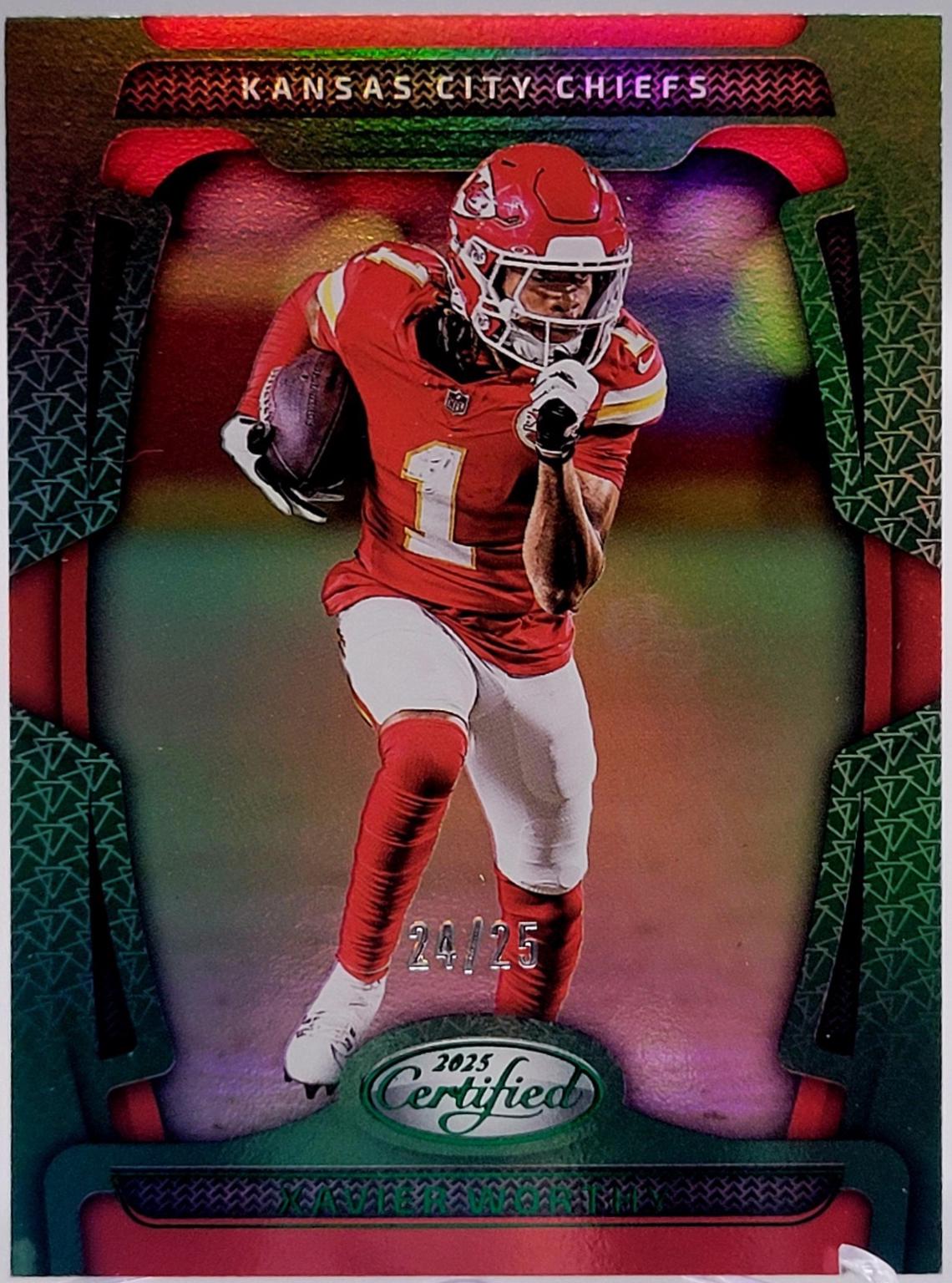 Xavier Worthy [Green Mirror] #49