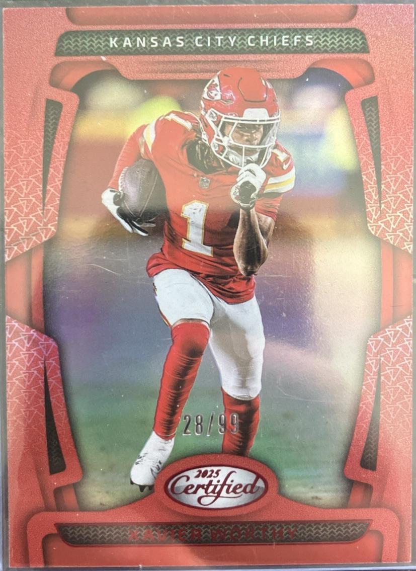 Xavier Worthy [Red Mirror] #49