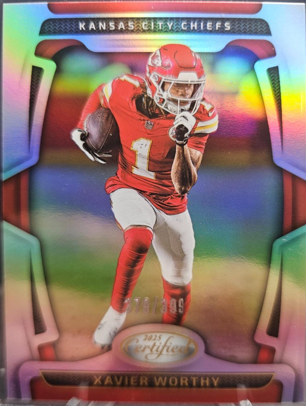 Xavier Worthy [Silver Mirror] #49