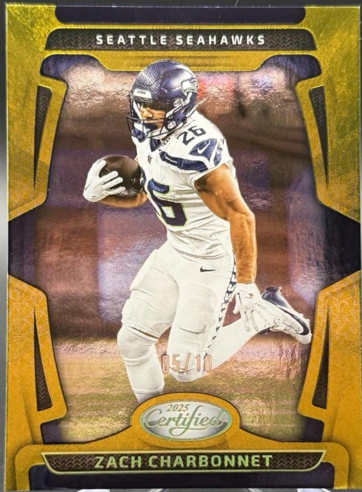 Zach Charbonnet [Gold Mirror] #90