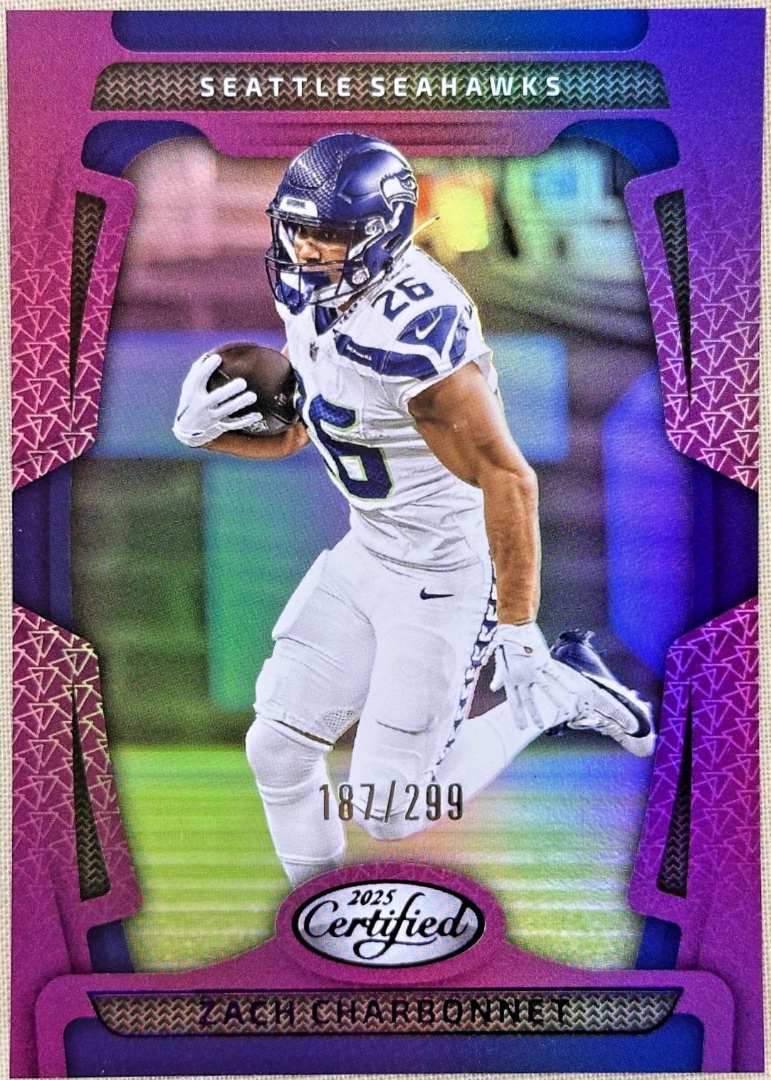 Zach Charbonnet [Purple Mirror] #90