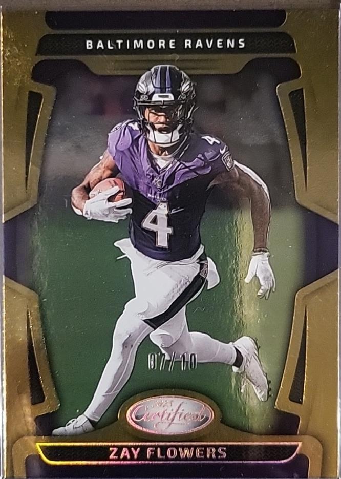 Zay Flowers [Gold Mirror] #8