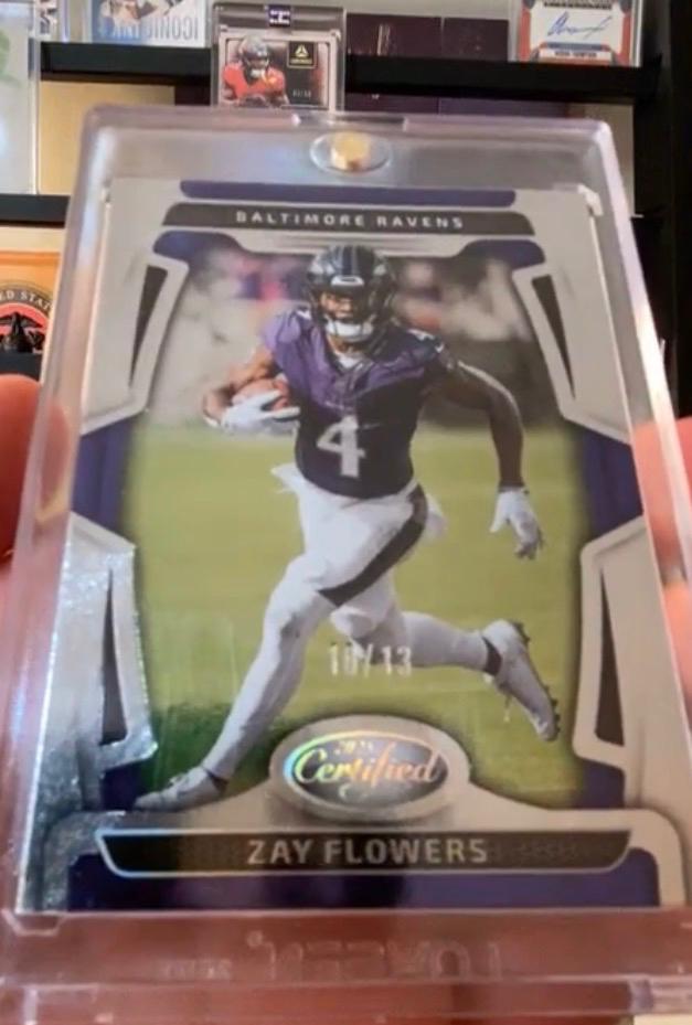 Zay Flowers [Silver Mirror] #8