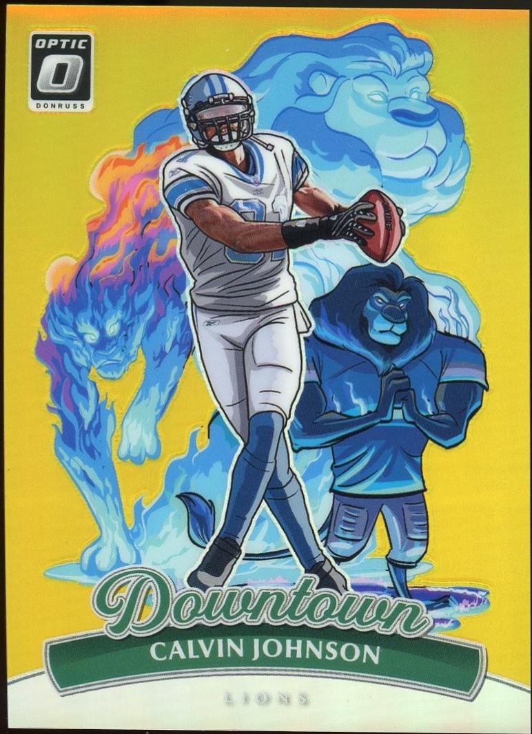 Calvin Johnson [Gold] #4