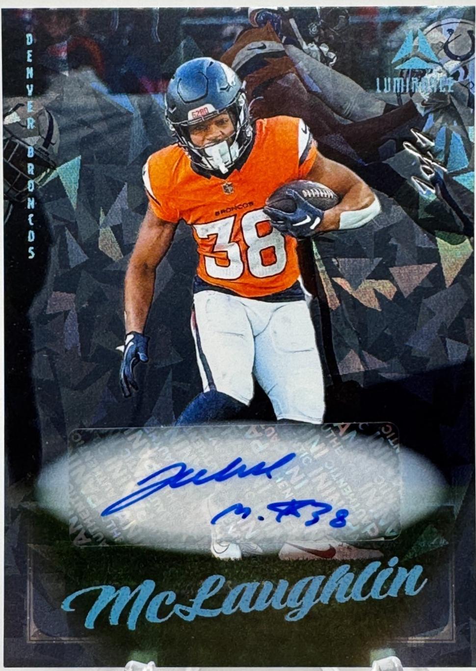 Jaleel McLaughlin [Platinum Autograph] #40