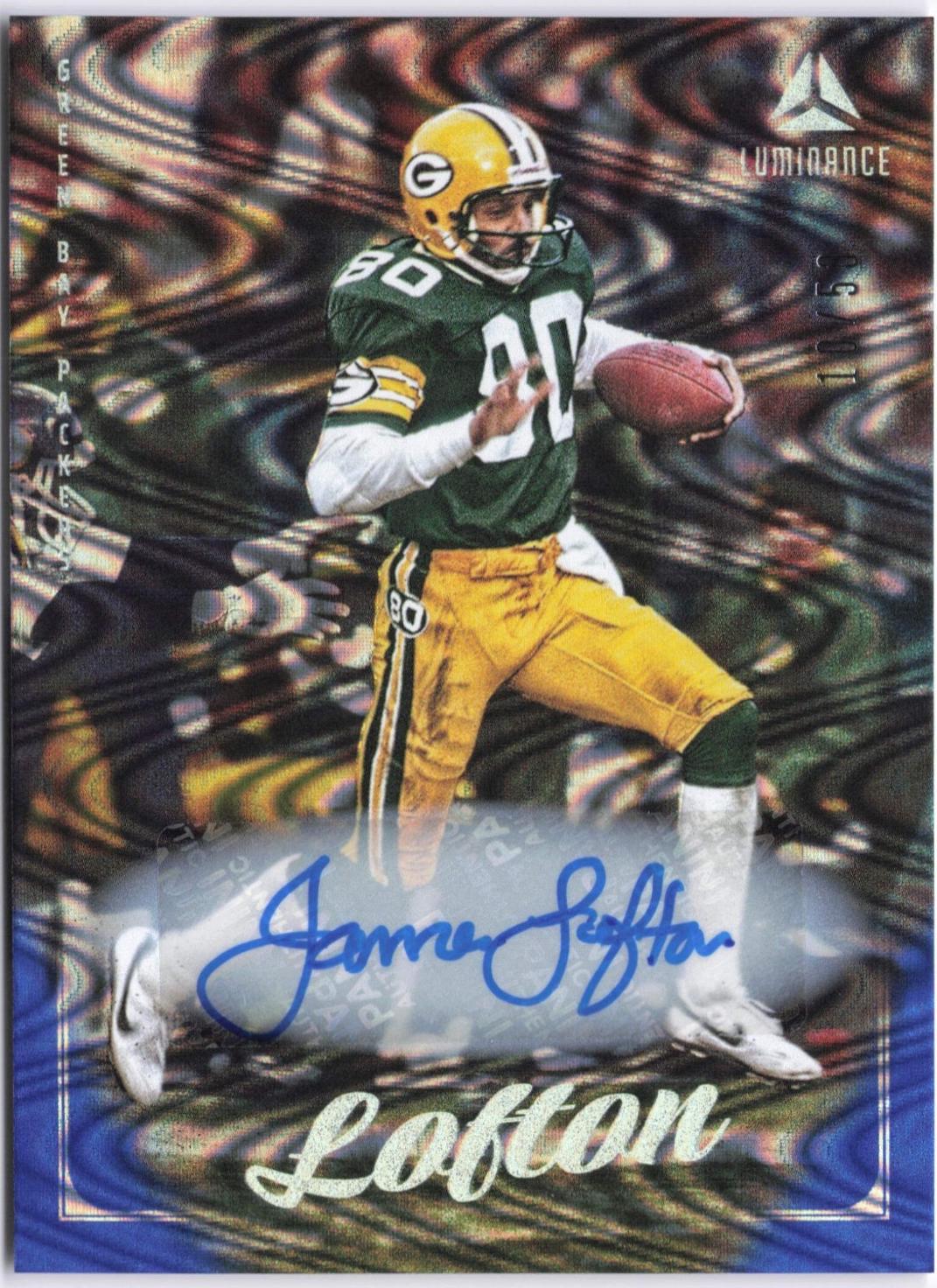 James Lofton [Blue Autograph] #12