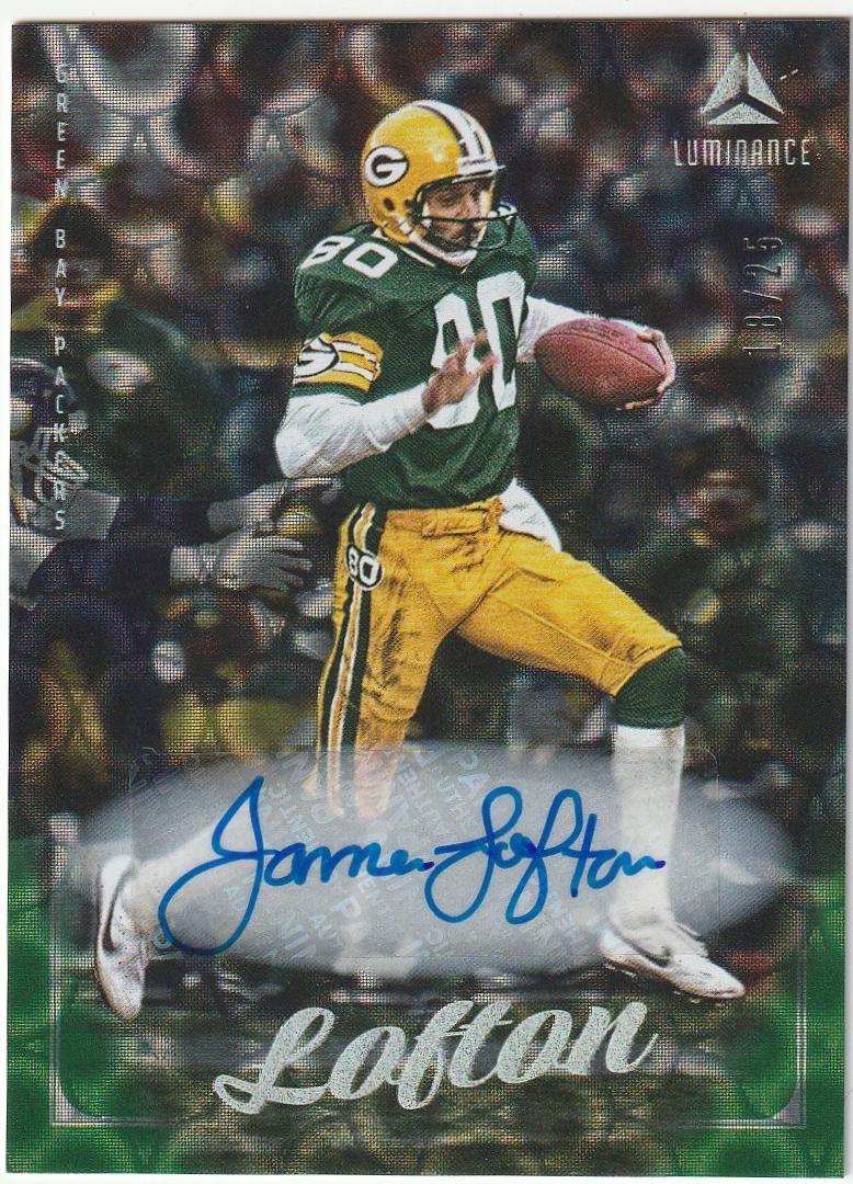 James Lofton [Green Autograph] #12