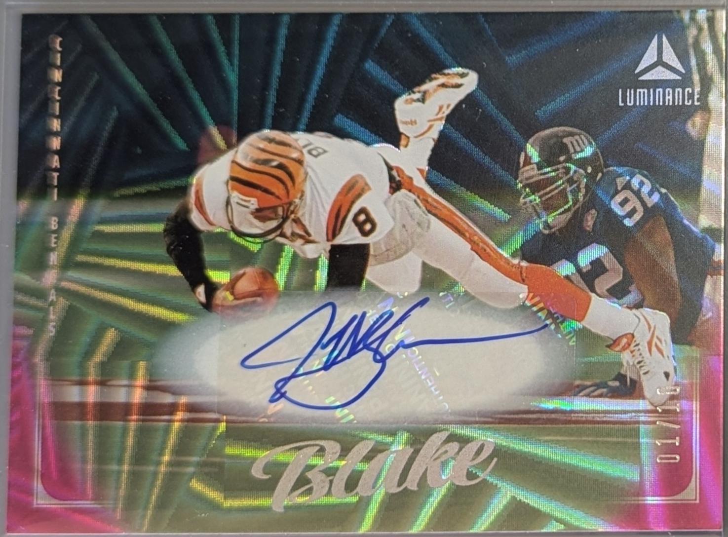 Jeff Blake [Vivid Autograph] #93