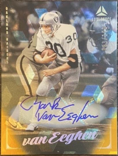 Mark van Eeghen [Gold Autograph] #29