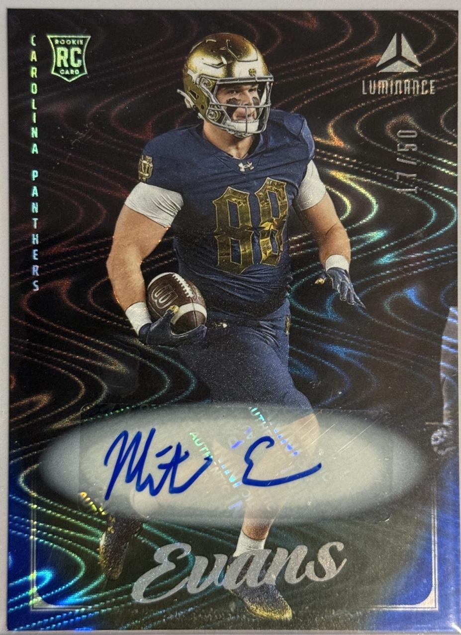 Mitchell Evans [Blue Autograph] #167