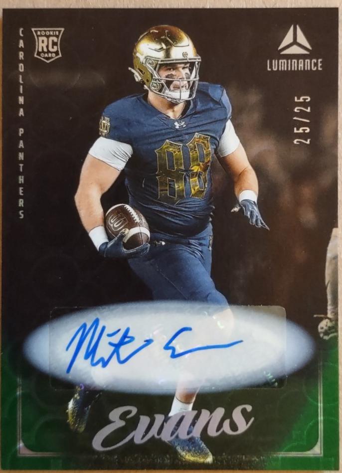 Mitchell Evans [Green Autograph] #167