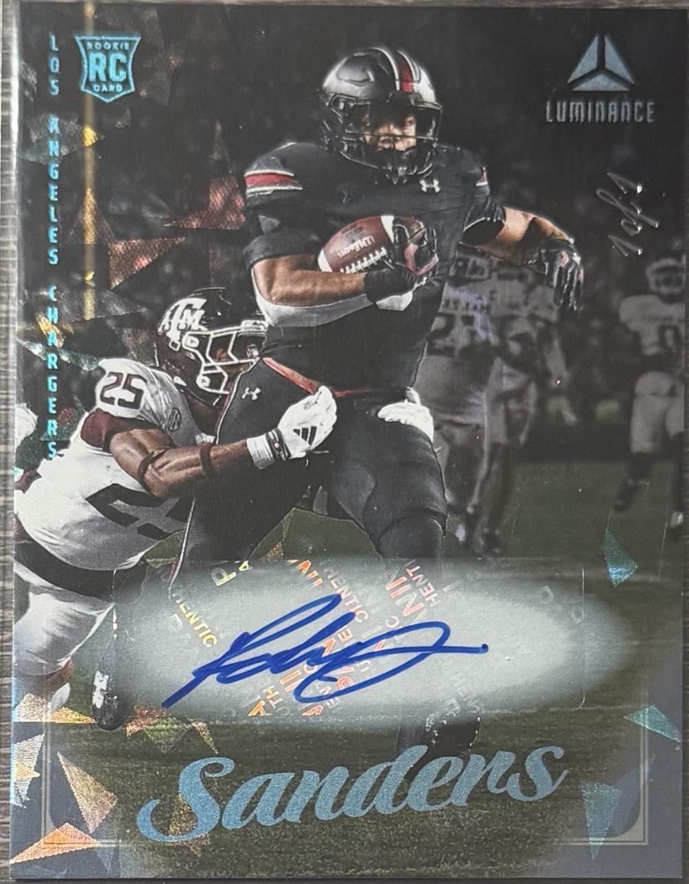 Raheim Sanders [Platinum Autograph] #118
